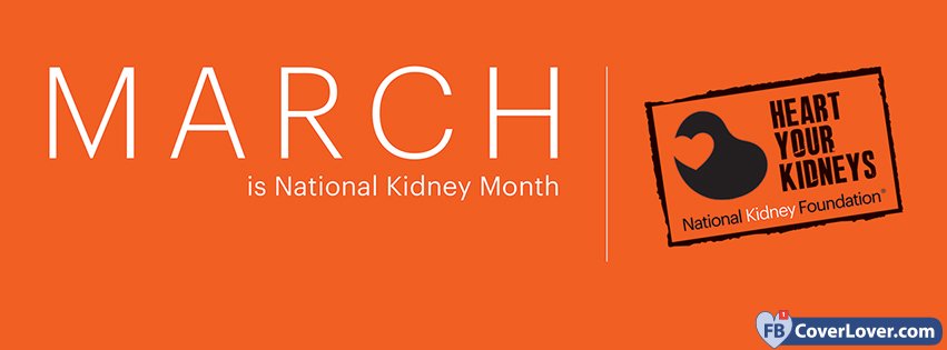March Kidney Month Banner